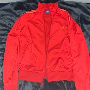 Red Adidas Track Jacket